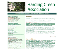 Tablet Screenshot of hardinggreen.org